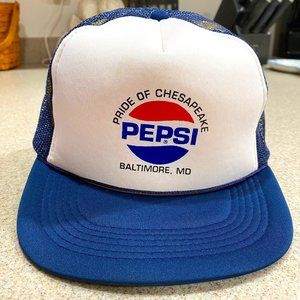 Vintage Pepsi Rope Trucker Hat